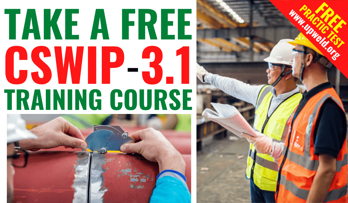FREE Online CSWIP 3.1 Training Course