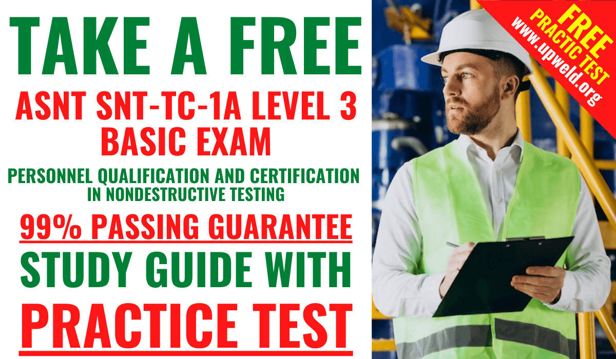 Free ASNT SNT-TC-IA Level 3 Exam Practice Test 