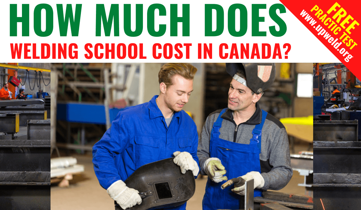 How much does welding school cost in Canada?