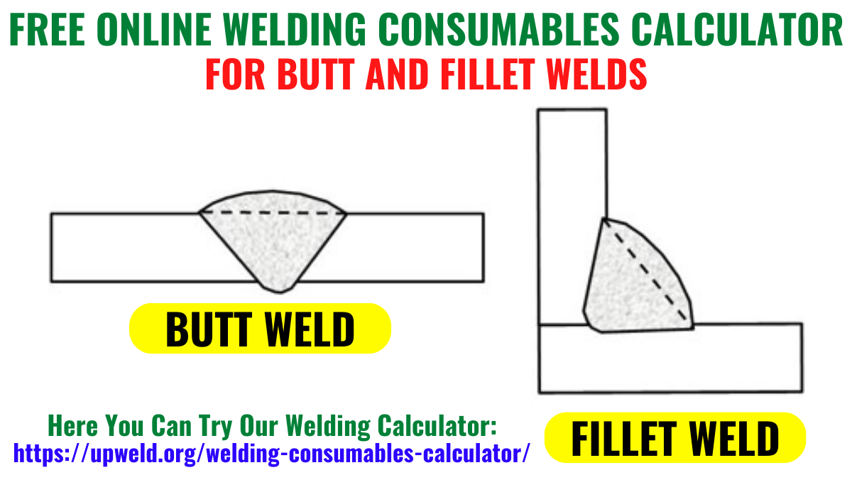 Free Online Welding Consumable Calculator Butt and Fillet Welds