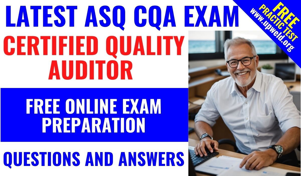 ASQ CQA Exam Questions and Answers