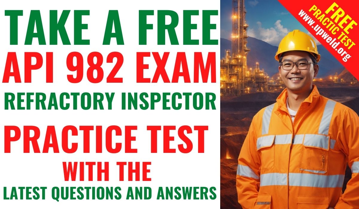 Take a free API 982 Exam Practice Test Quiz Course