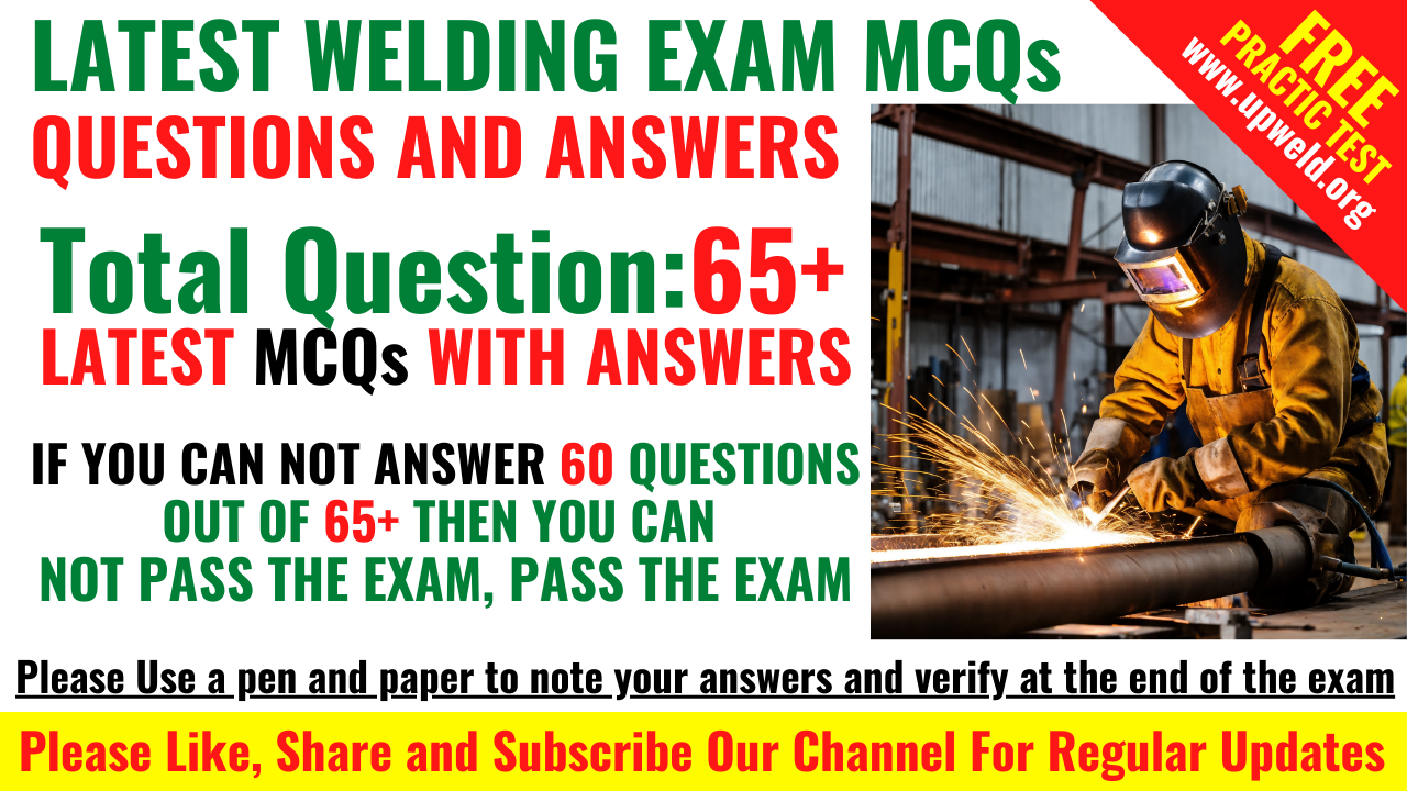 Welding MCQs Questions and Answers