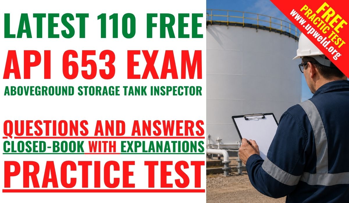API 653 Exam Questions and Answers – Closed Book API 653 Exam Questions and Answers – Closed Book
