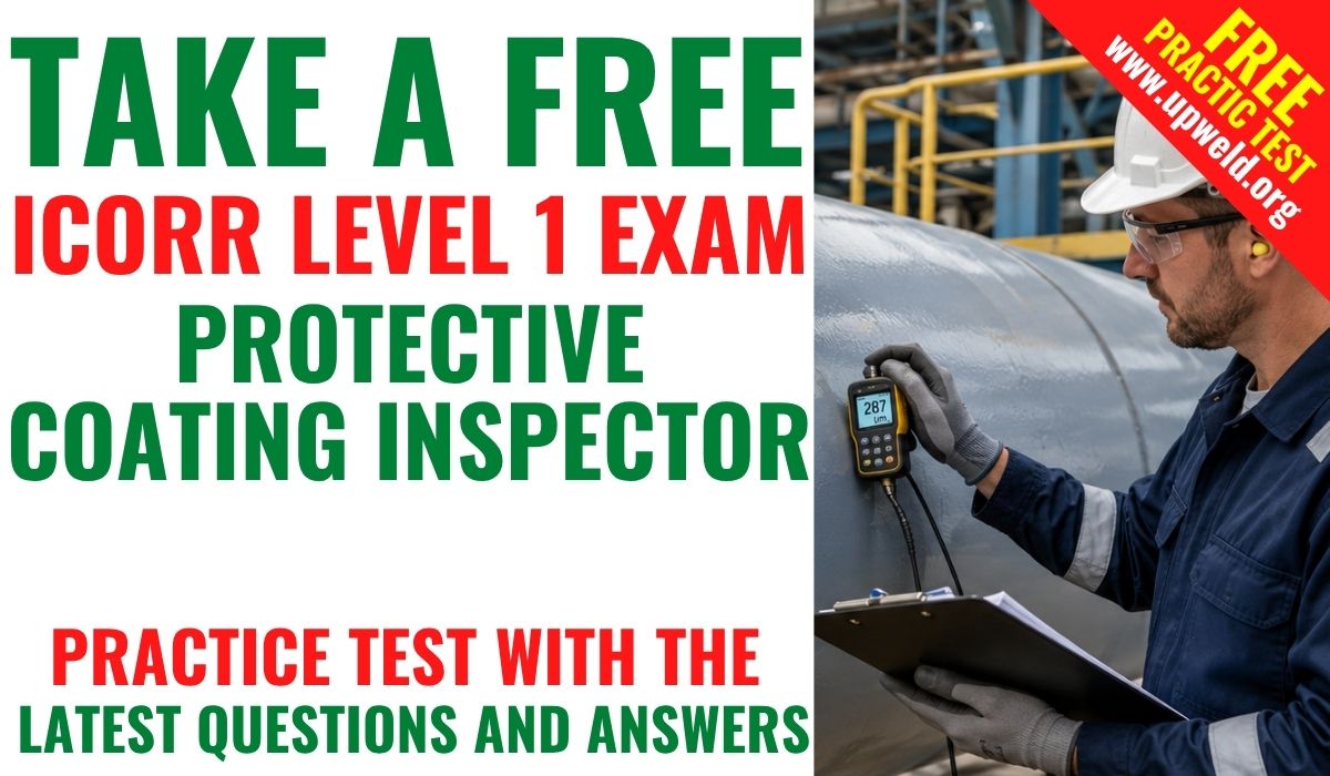ICorr Level 1 Exam Practice Test ICorr Level 1 Exam Practice Test with the Latest Protective Coating Inspector Questions and Answers